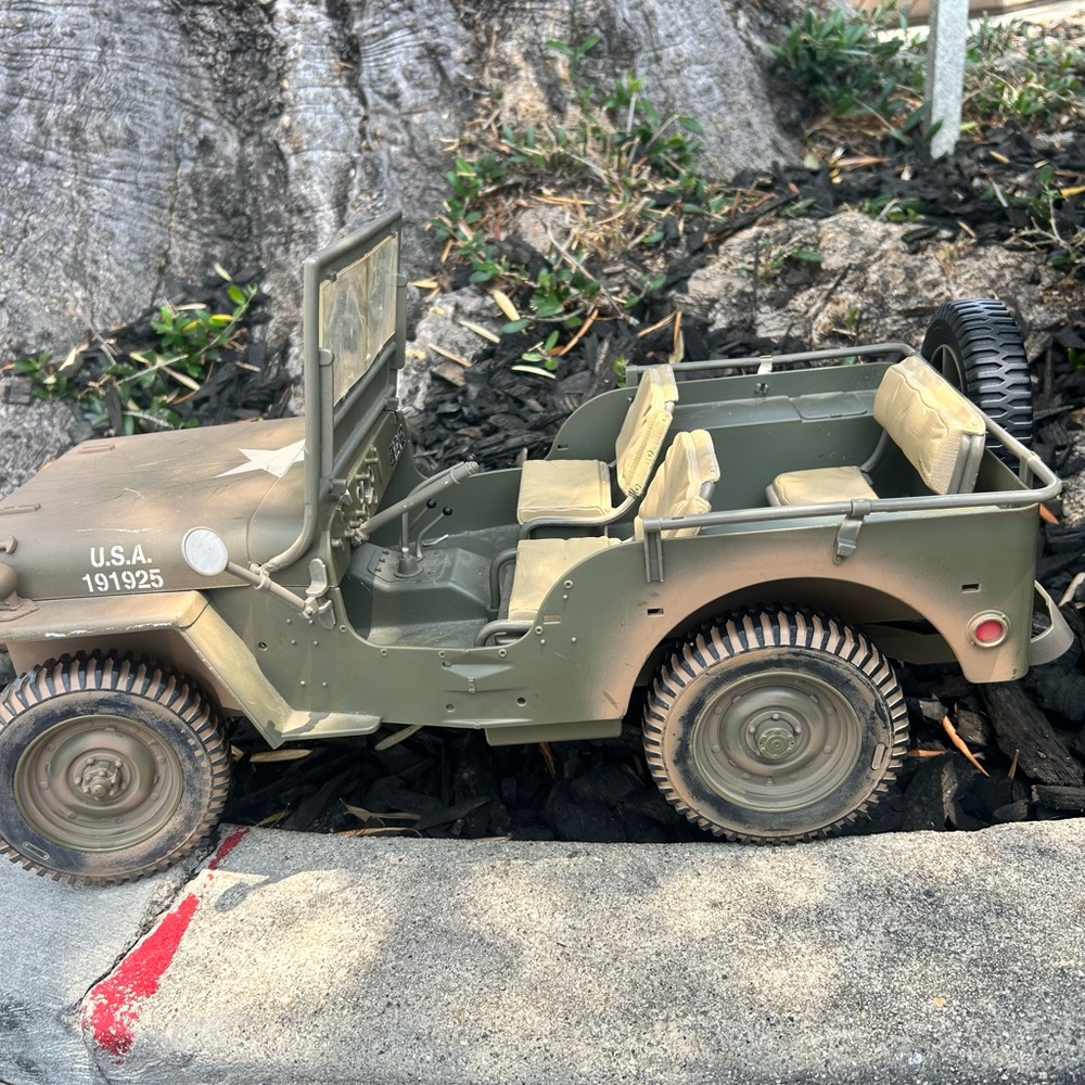 Classic Army Toy Jeep